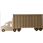 Duża Półka na Samochodziki Autka Resoraki Hot Wheels TIR złożony